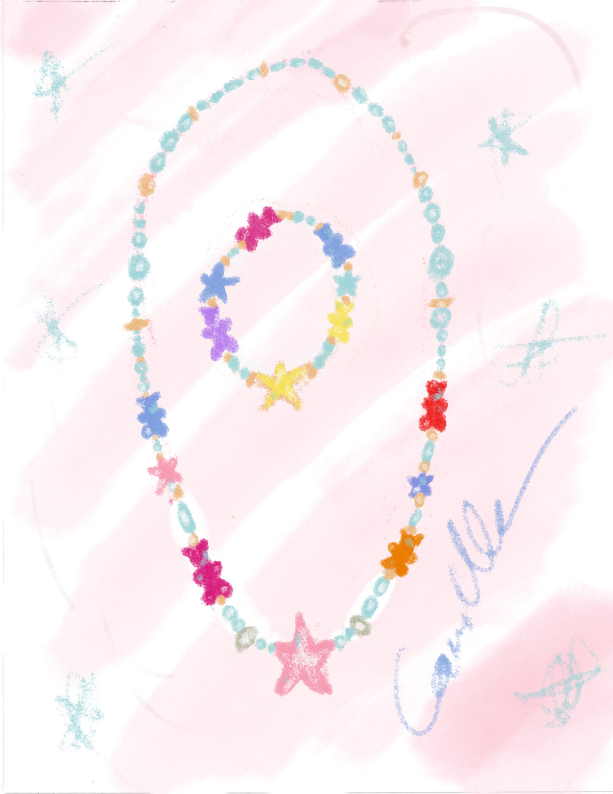 Jewelry Set — Colorful Berry
