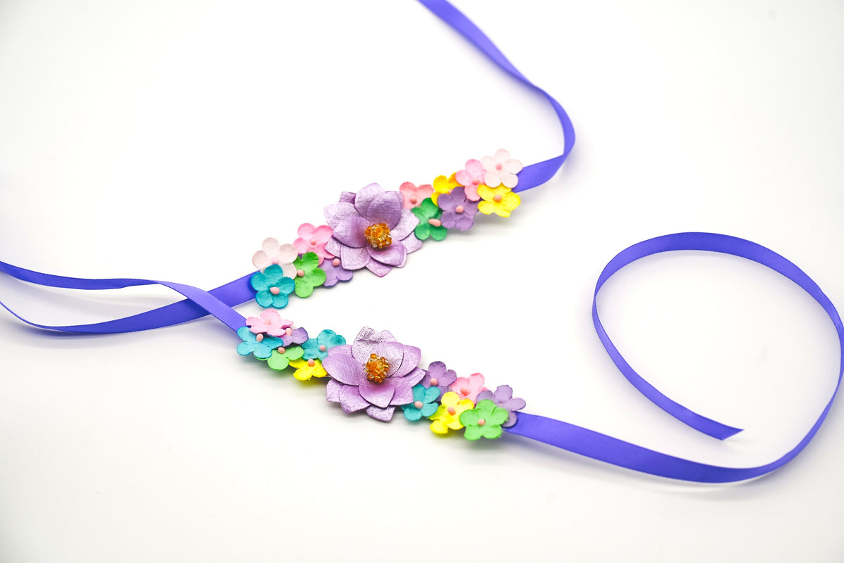 Ballet Bun Hair Accessory — Purple