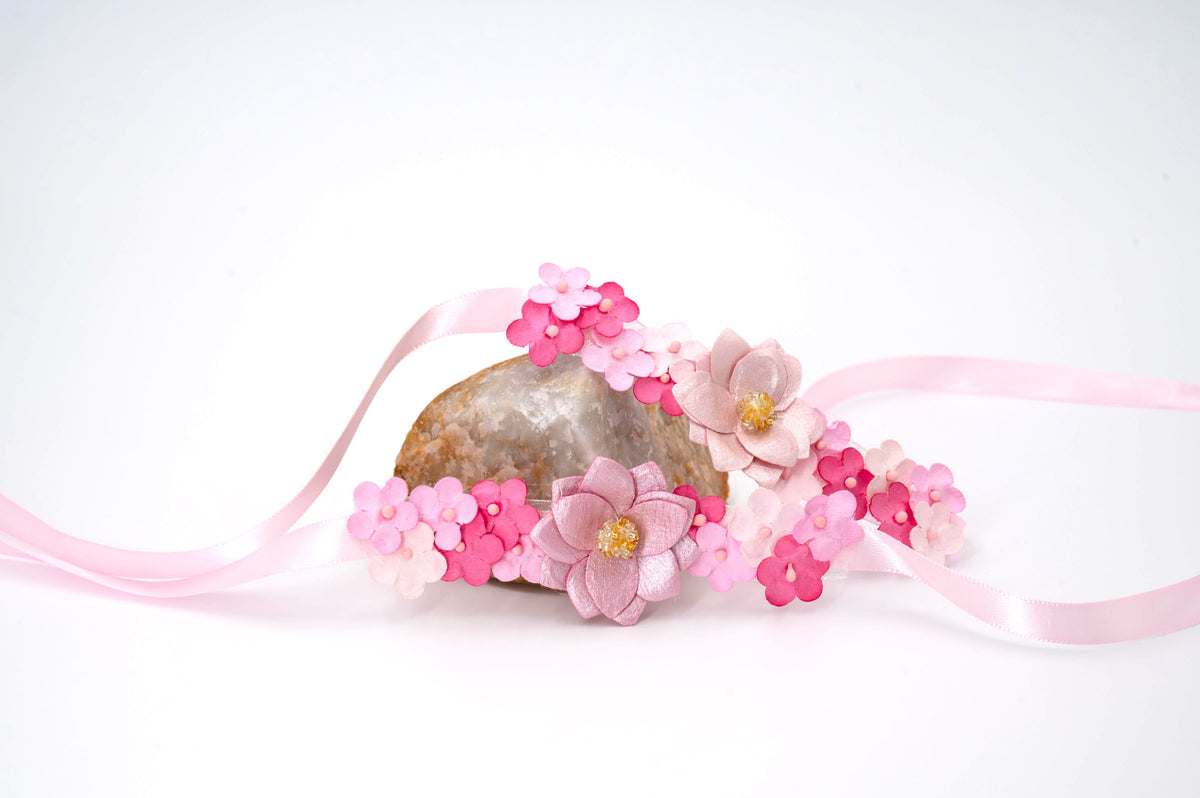Ballet Bun Hair Accessory — Pink