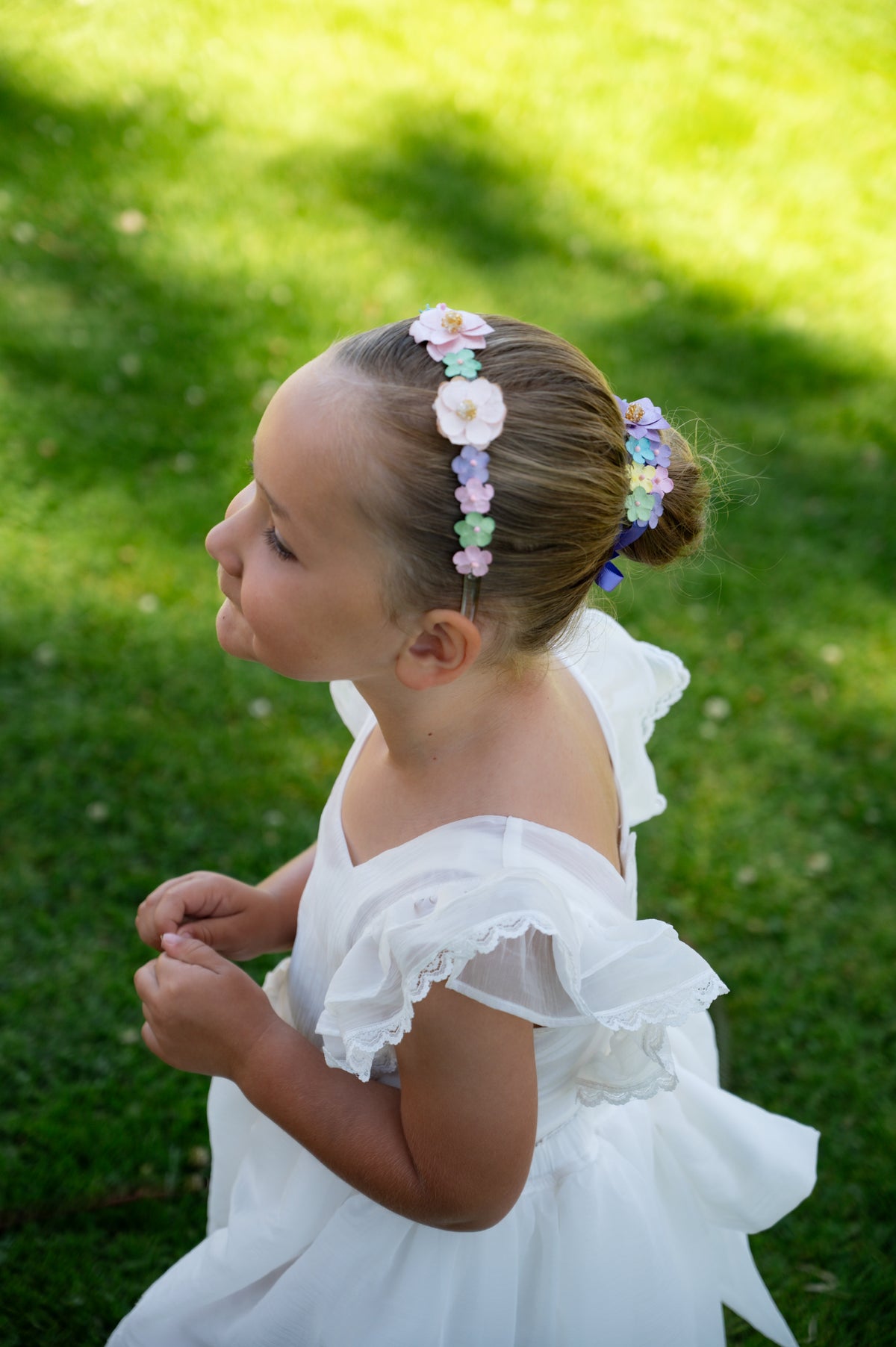 Ballet Bun Hair Accessory — Purple